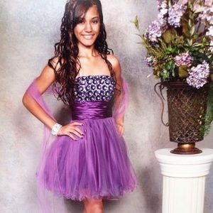 Purple dress
